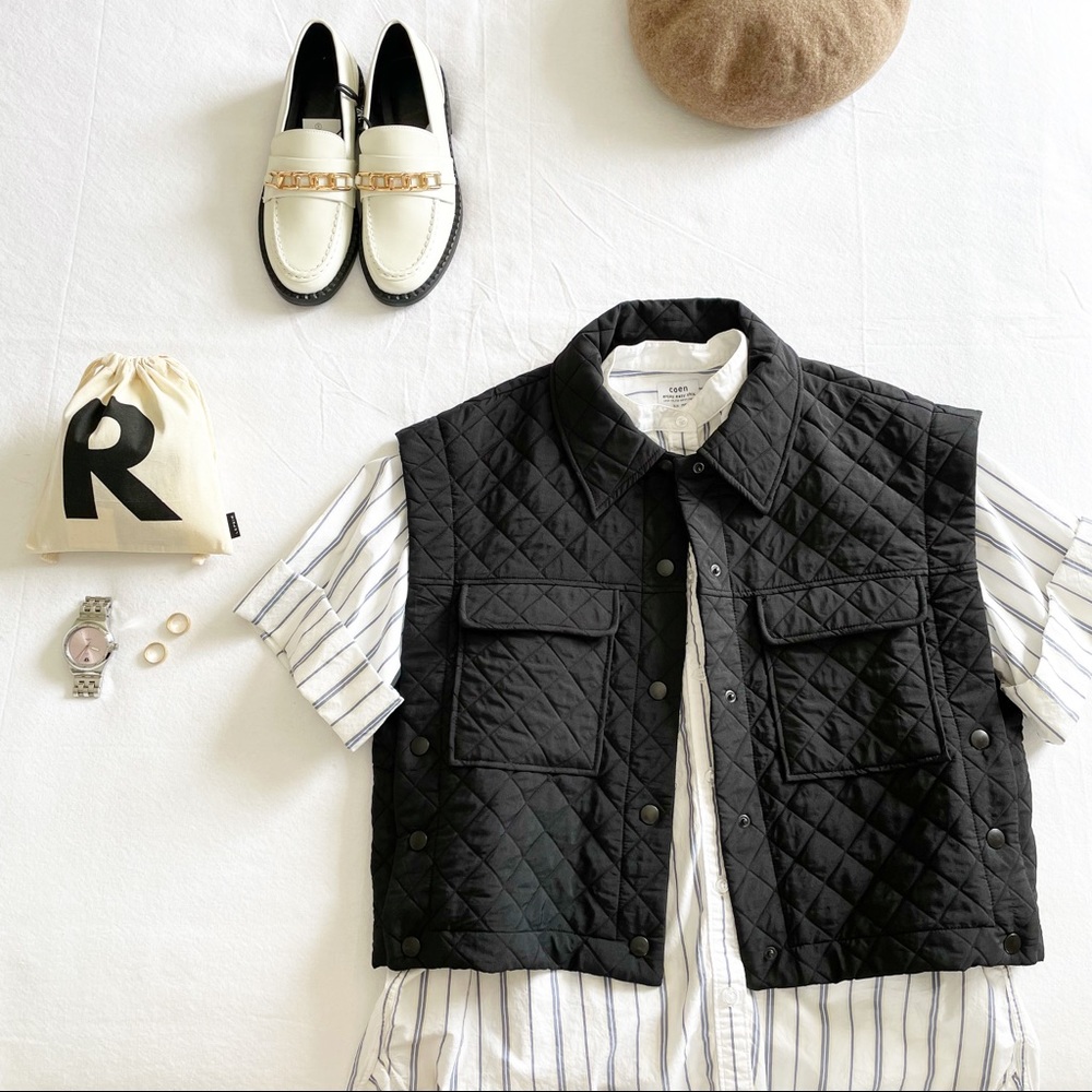 Reserved - Zara quilted vest